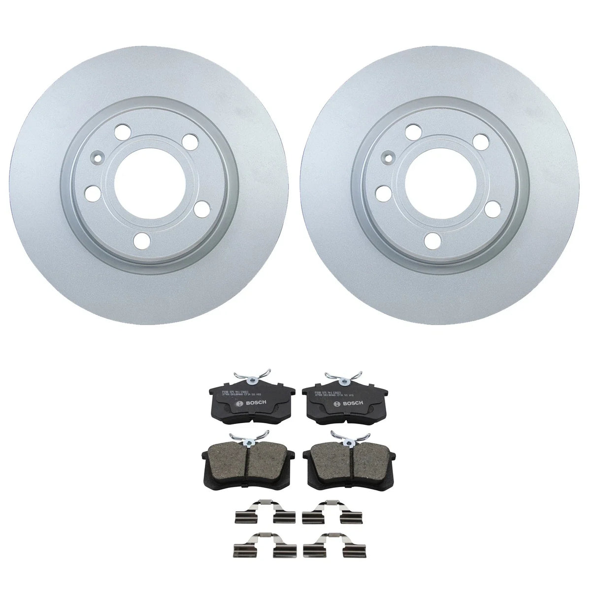 Brake Pad Kit for Audi A8 Quattro S8 V8 (2000–2009) - Hella, Bosch, Ceramic
