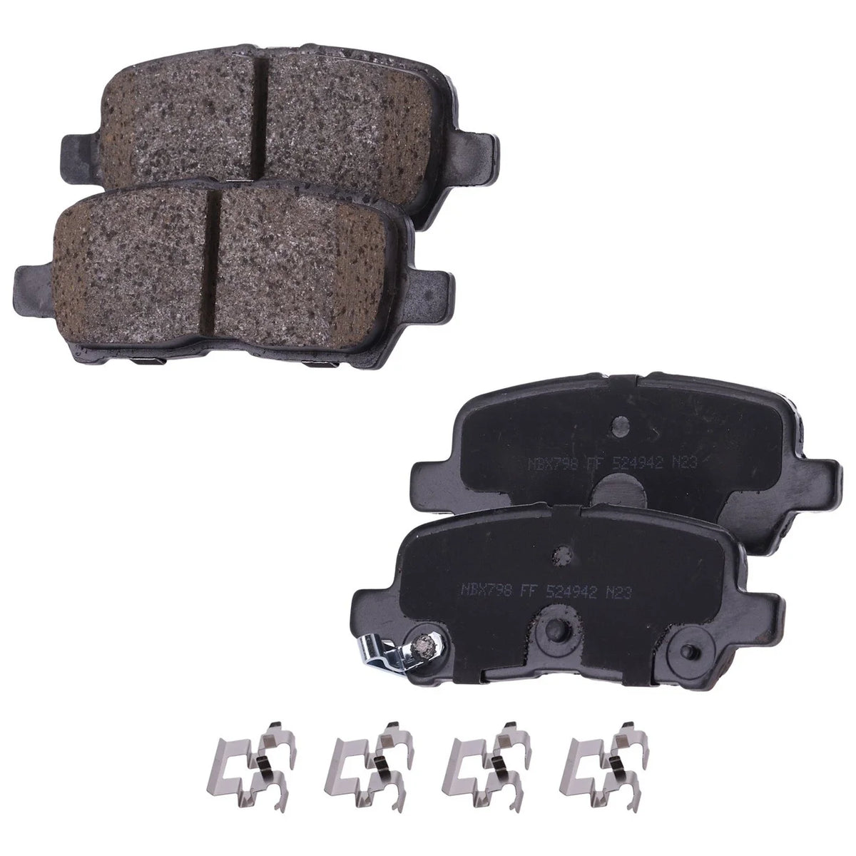 Brake Pad Set for Pontiac Grand Prix (2004–2008) Rear FWD
