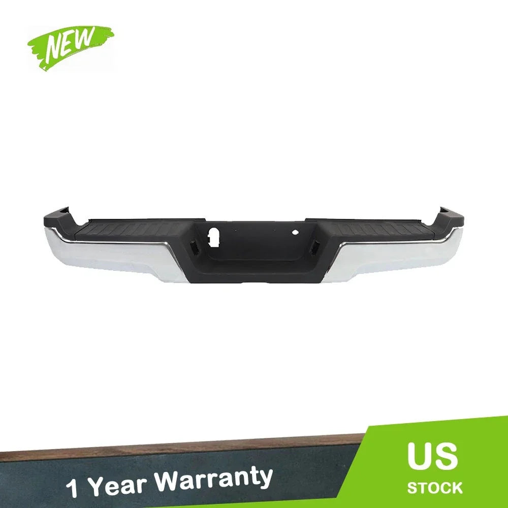 Chrome Rear Step Bumper Assembly for Ford F-250 F-350 (2017–2022)