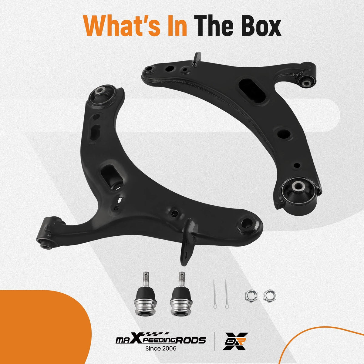 2X Front Lower Control Arm Kit for Subaru Legacy Outback (2010–2014)