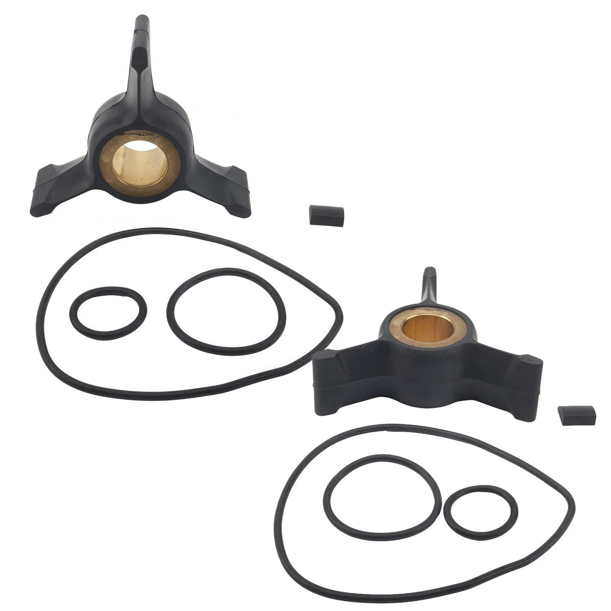 Water Pump Key & Impeller for Evinrude Johnson 35-50 HP Outboard