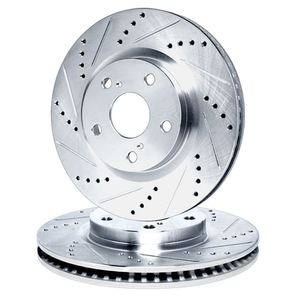 2X Brake Discs Set Rear for Genesis G70, Kia Stinger (WGPN1-21025)