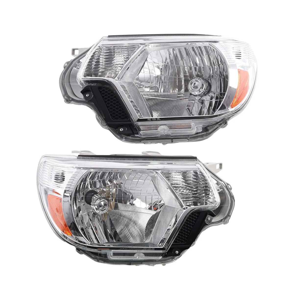 Pair of Chrome Headlight Assemblies for 2012-2015 Tacoma