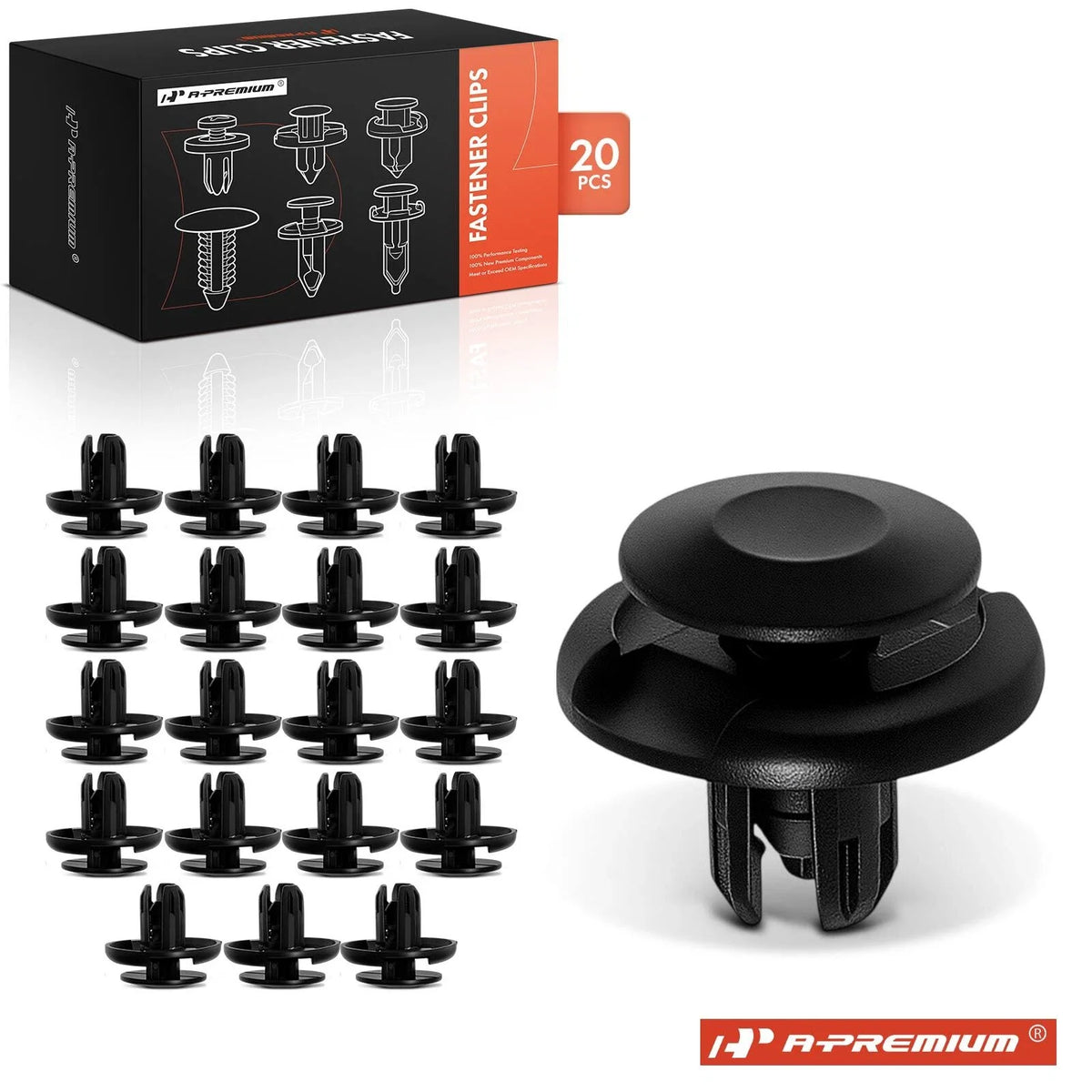 20Pcs Fender Bumper Retainer Clips for Acura