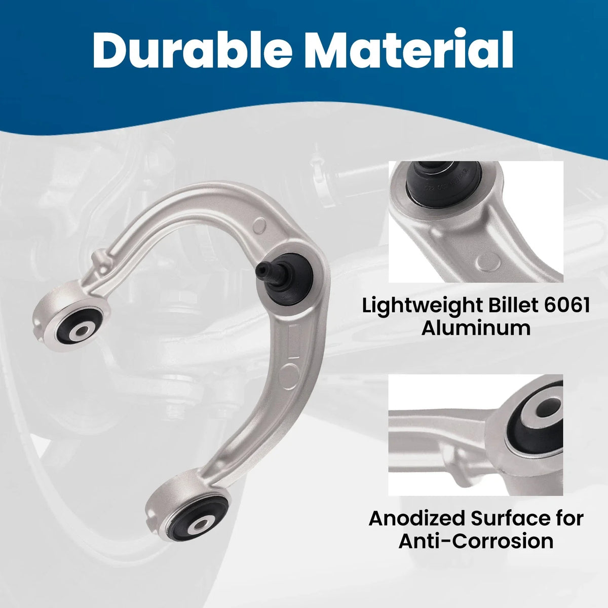 2X Front Upper Control Arms w/ Ball Joint for Cadillac CTS (2003–2007 RWD)