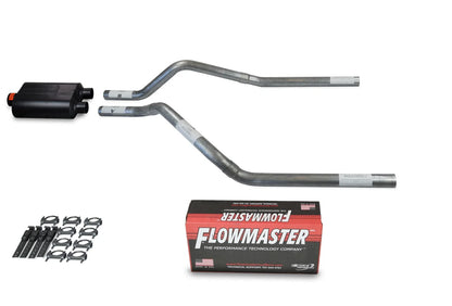 2.5" Dual Exhaust Kit with Flowmaster Super 40 for GMC Jimmy 2000–2004