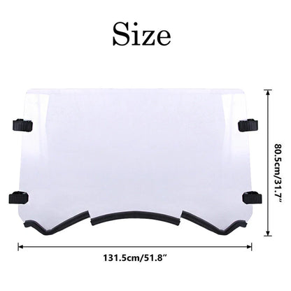 Full Scratch Resistant Windshield for Maverick 1000R / Max 2013-2018