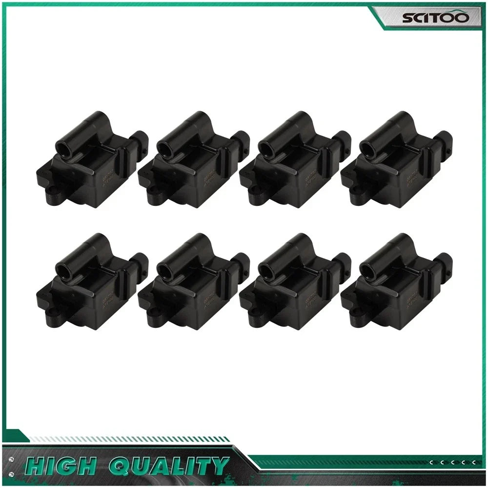 8 Ignition Coils for Chevrolet Silverado GMC Sierra 1500 1999-2006