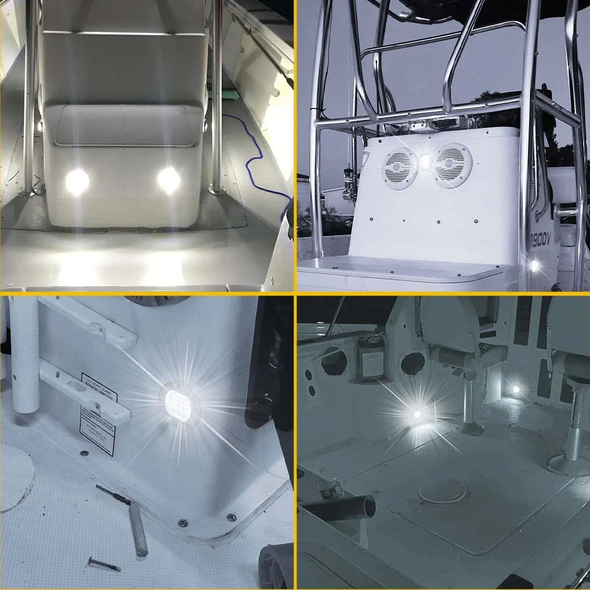 Clear White LED Courtesy Light for Marine Boat (EXV)