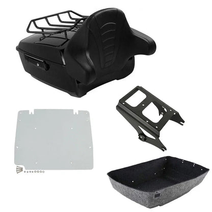 Trunk Backrest Mount Rack Plate for Harley Touring (2009-2013)
