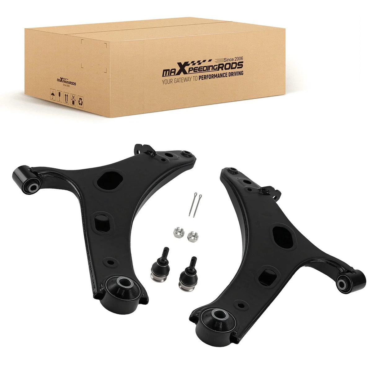 Front Lower Suspension Control Arms with Ball Joint for Subaru Forester (2014–2018)