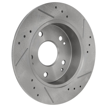 Front and Rear Brake Disc Rotors for Mazda 3 Sport 2009-2010