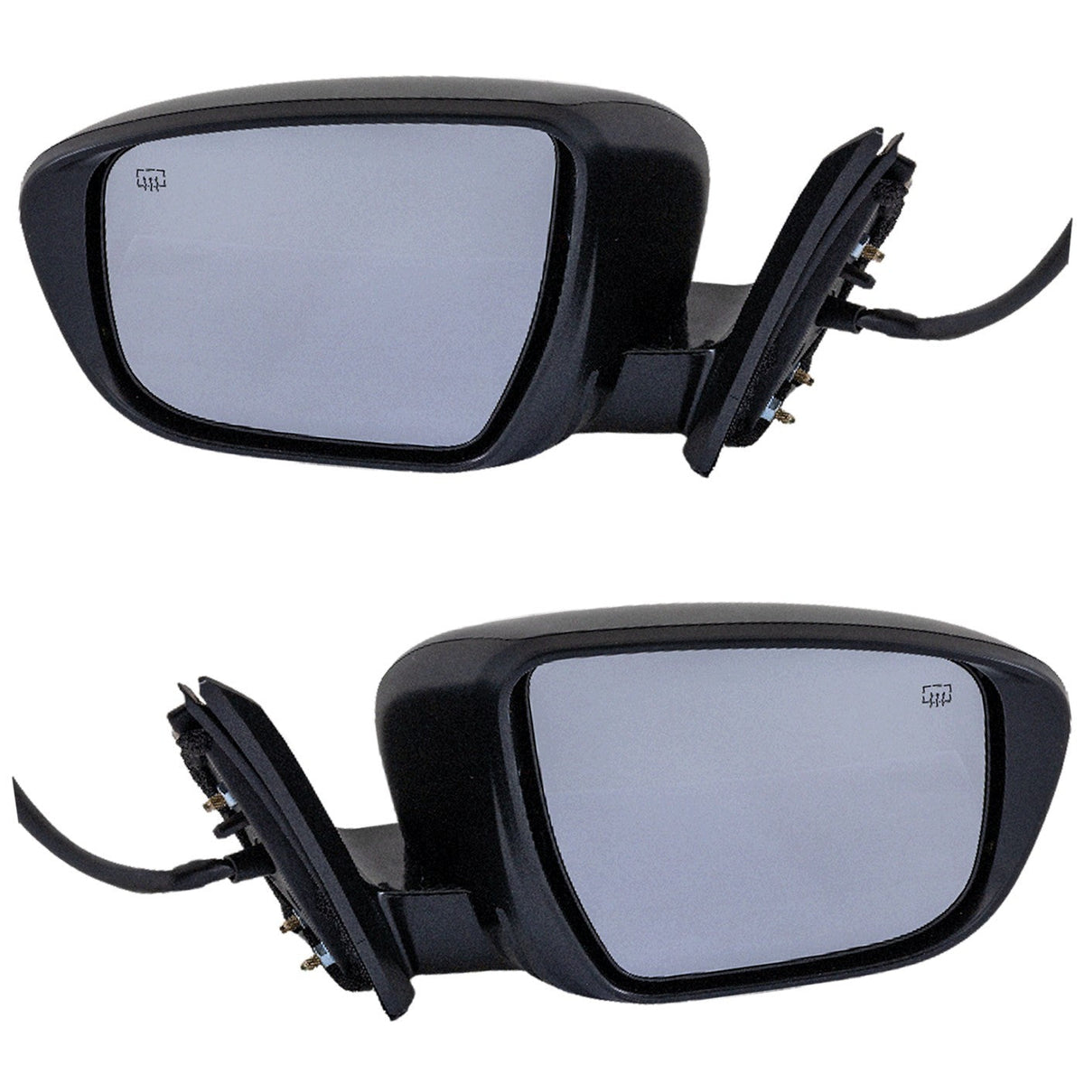 Set of 2 Heated Mirrors for Nissan Murano (2015)