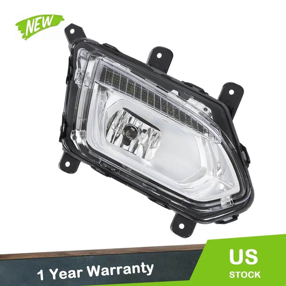 Chrome Right Fog Light Housing for Chevrolet Equinox (2016–2017)