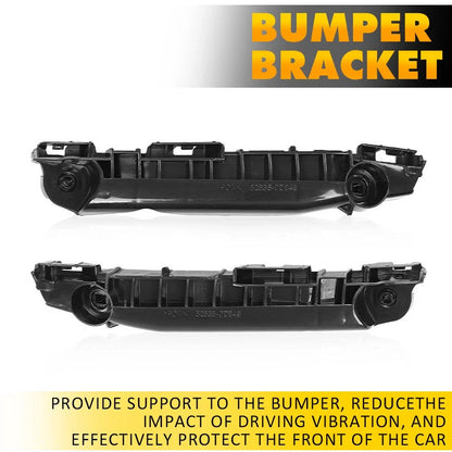 Bumper Bracket Set Left + Right for 2007-2011 Toyota Yaris Hatchback
