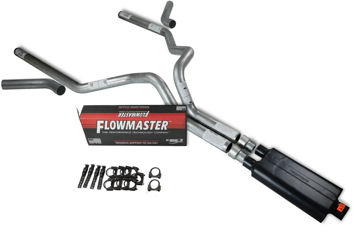 Flowmaster 50 Dual Exhaust Kit for Ford F150 (2015–2020) 3" Corner Exit