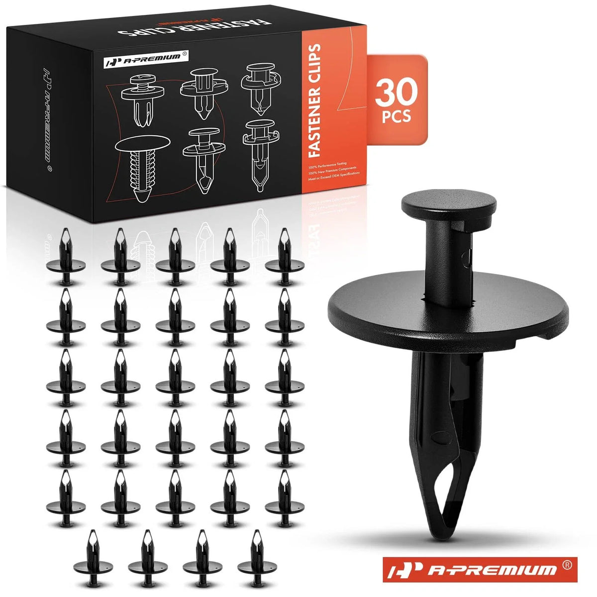 30Pcs Splash Shield Tire Clips for GM Ford (Various Models)