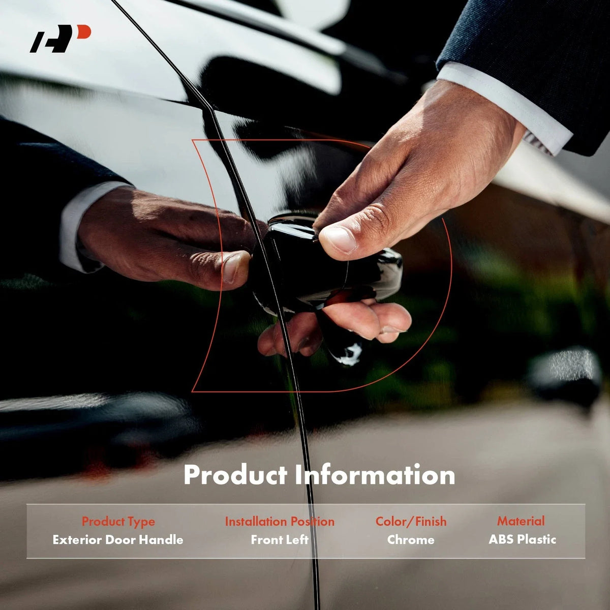 Front Left Exterior Door Handle for Nissan Frontier 2005-2023