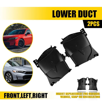 Front Lower Air Ducts Set for Honda Civic (2025-2026)