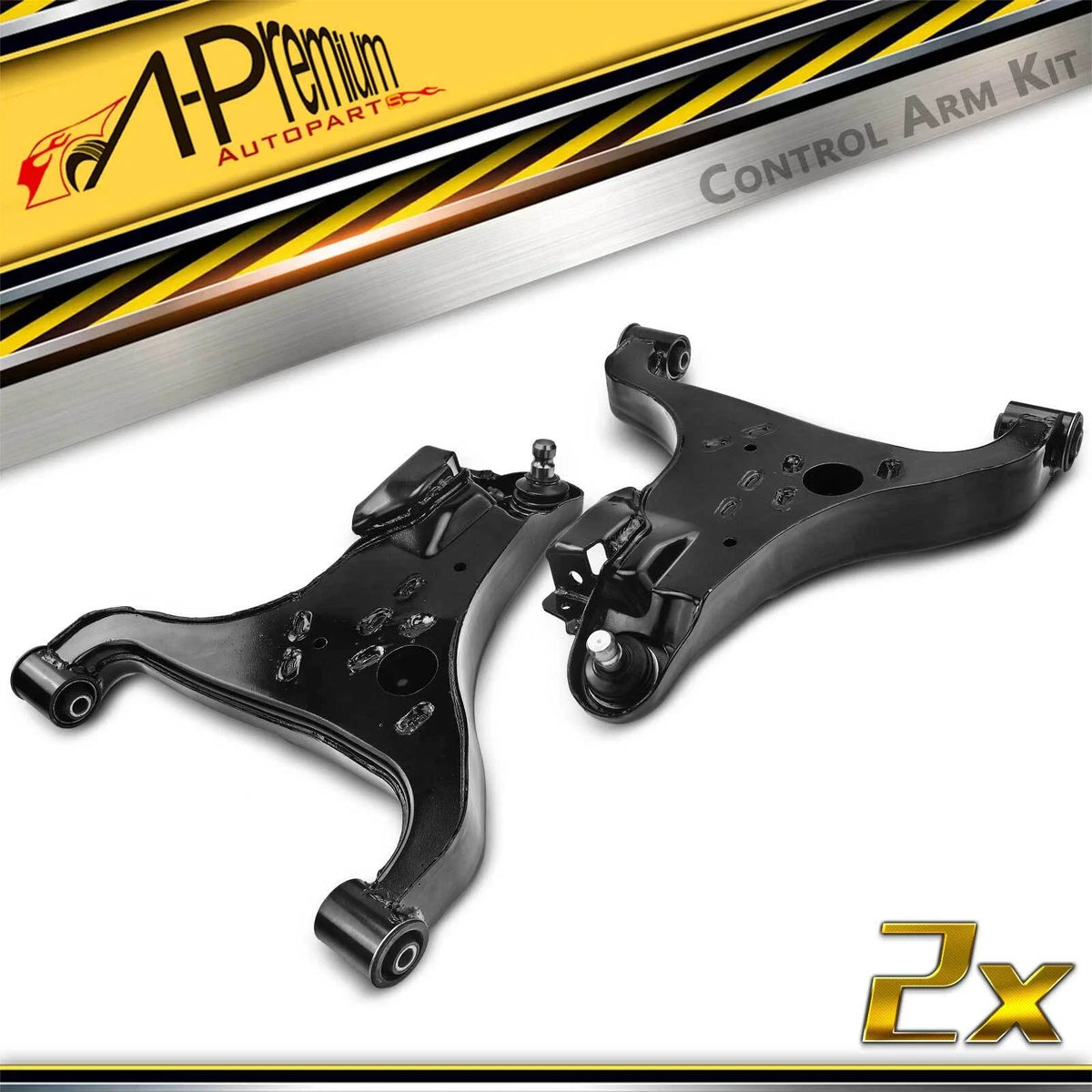 2X Front Lower Control Arm with Ball Joint for Nissan Titan Armada (2004–2023)