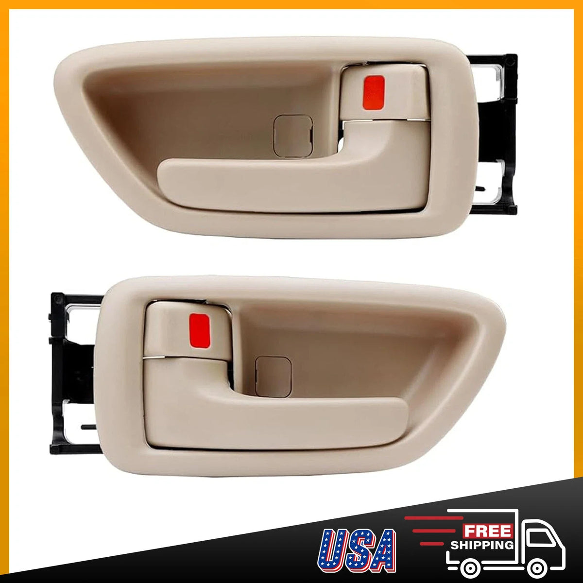 Left and Right Inside Door Handle Assembly for Sequoia Tundra 2001-2007