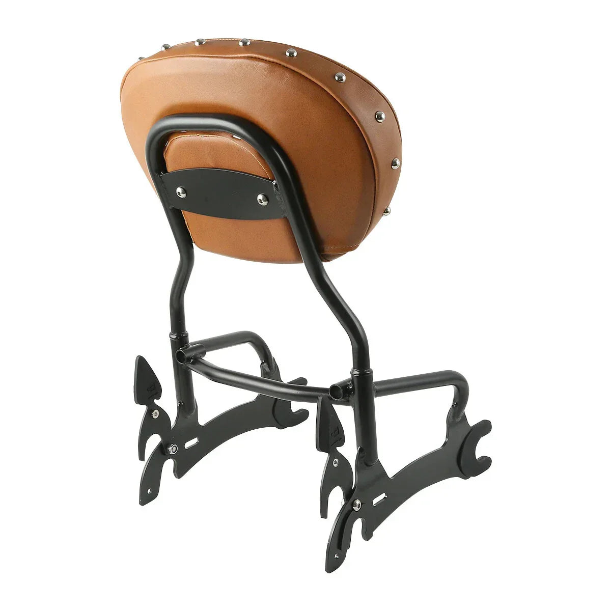 Black 12" Sissy Bar Backrest for Indian Chief Classic and Dark Horse 2014-2018