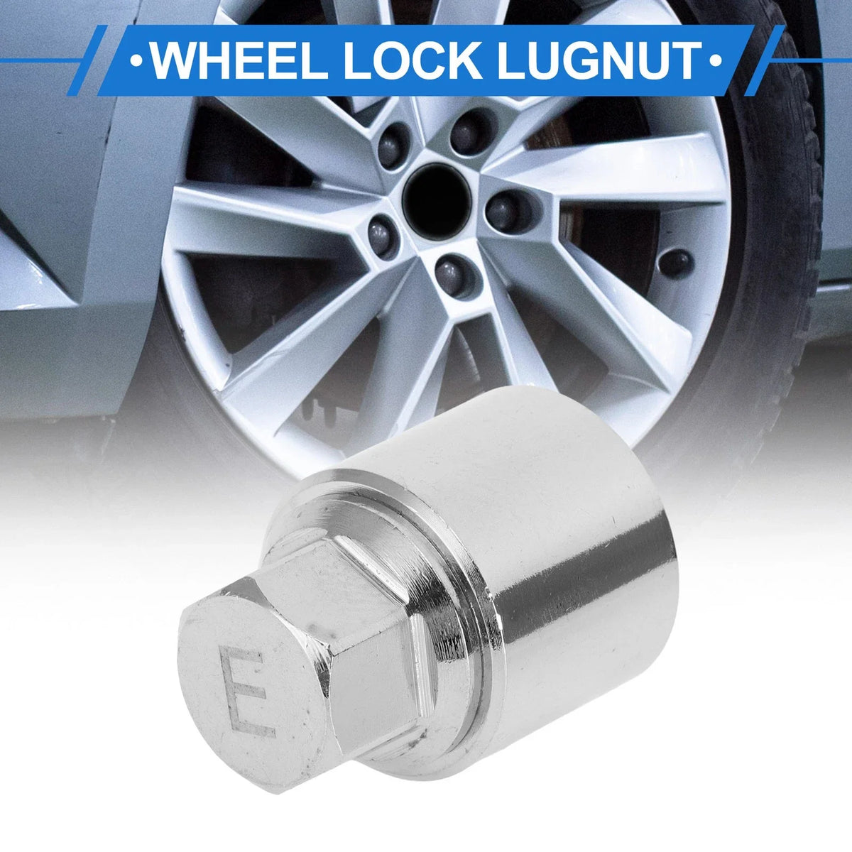 Type E Wheel Lock Lugnut Antitheft Key Socket for Skoda VW 