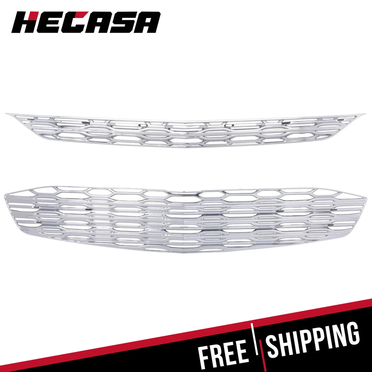 2016-2018 Chevy Malibu LS LT Chrome Grille Overlay