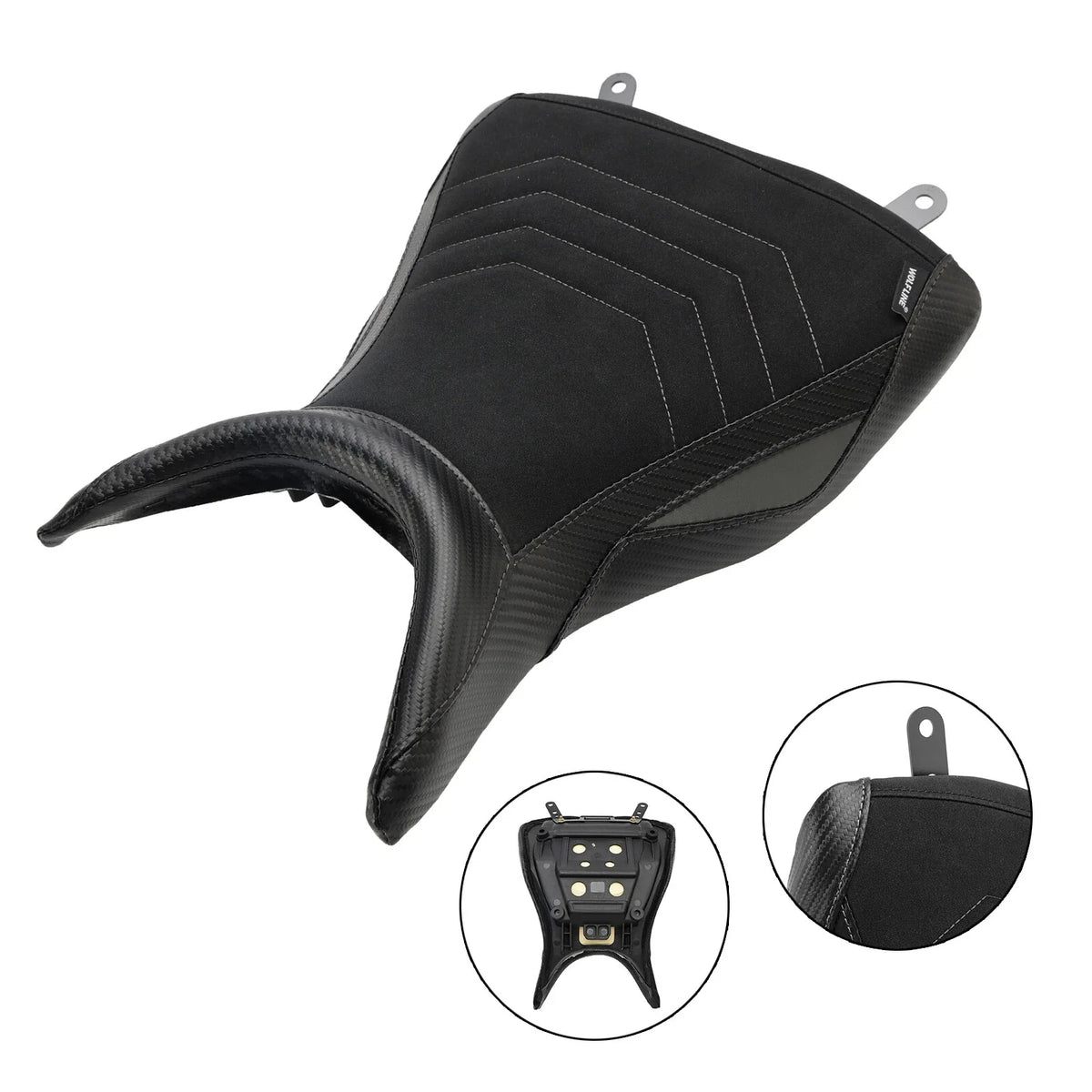 Front Raider Seat Driver Cushion PU for Yamaha MT-03 YZF-R3 (2015–2023)