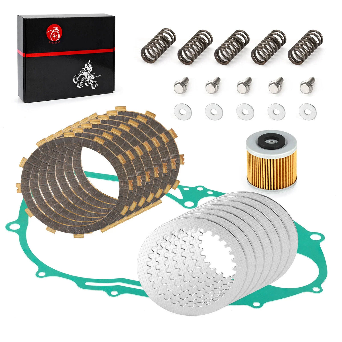 Clutch Friction Plates Kit for Yamaha V Star 650 (2000–2008)