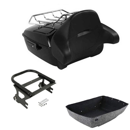 Trunk Backrest Mounting Rack for Harley Touring 1997-2008