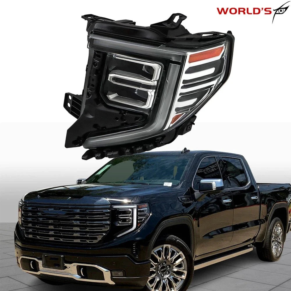 LED Projector Headlight for GMC Sierra 1500 SLT/Denali (2022–2024)