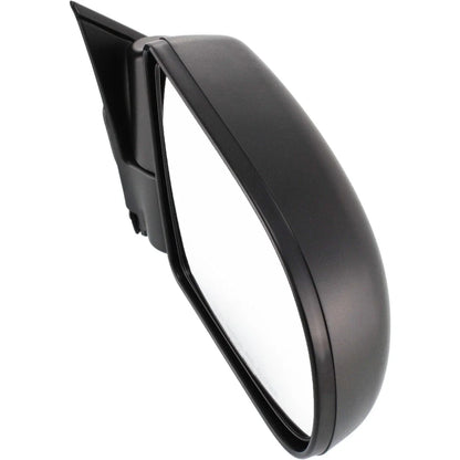 Manual Fold Textured Black Mirror Set for S10 1999-2004 Chevrolet