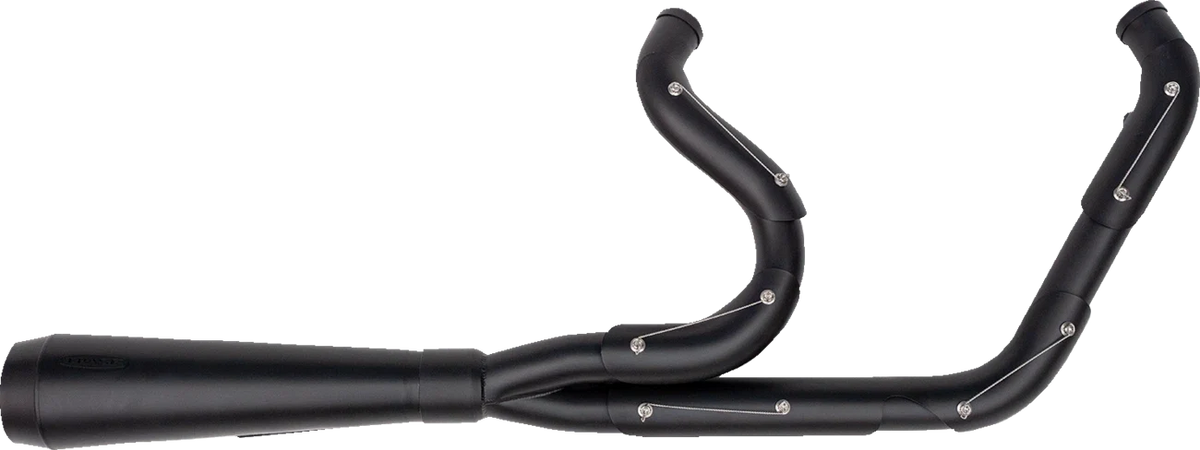 2-into-1 Assault Exhaust System for Trask TM-5000BKBK (Full Black on Black)