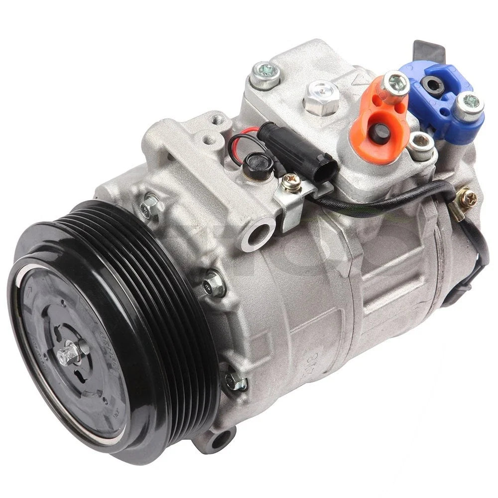 Condenser and Compressor for Mercedes-Benz C230, C240 (2003–2009)