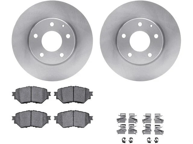 Front Brake Pad and Rotor Kit for Mazda 3 (2017–2018) MB357ZQ