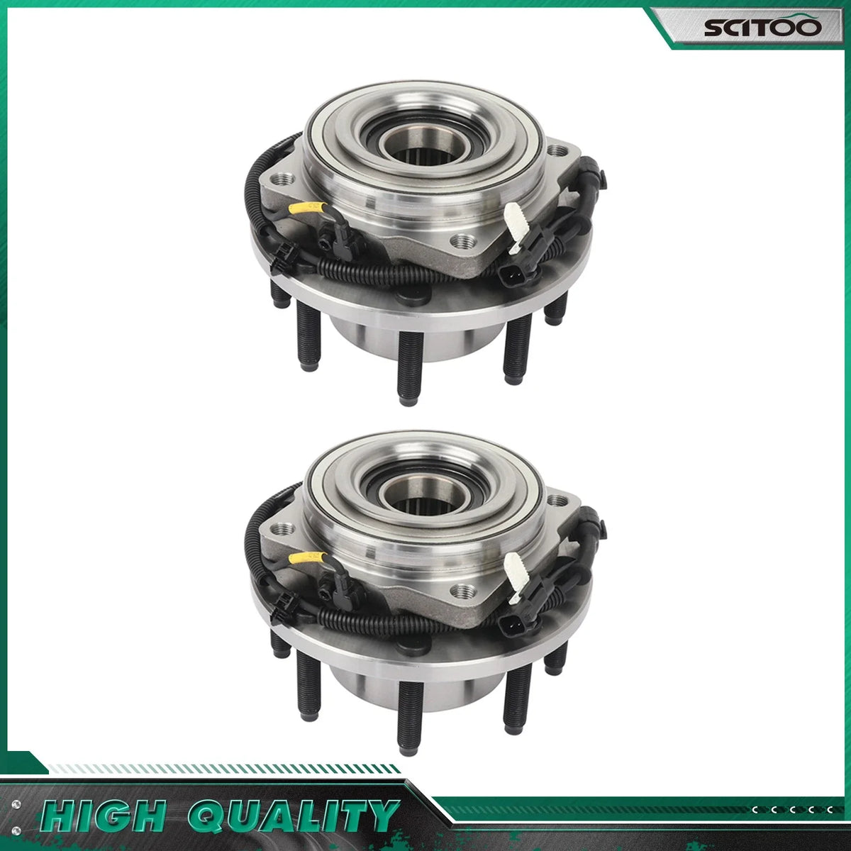 2-Pack Wheel Hub Bearings for Ford F-350 F-250 Super Duty