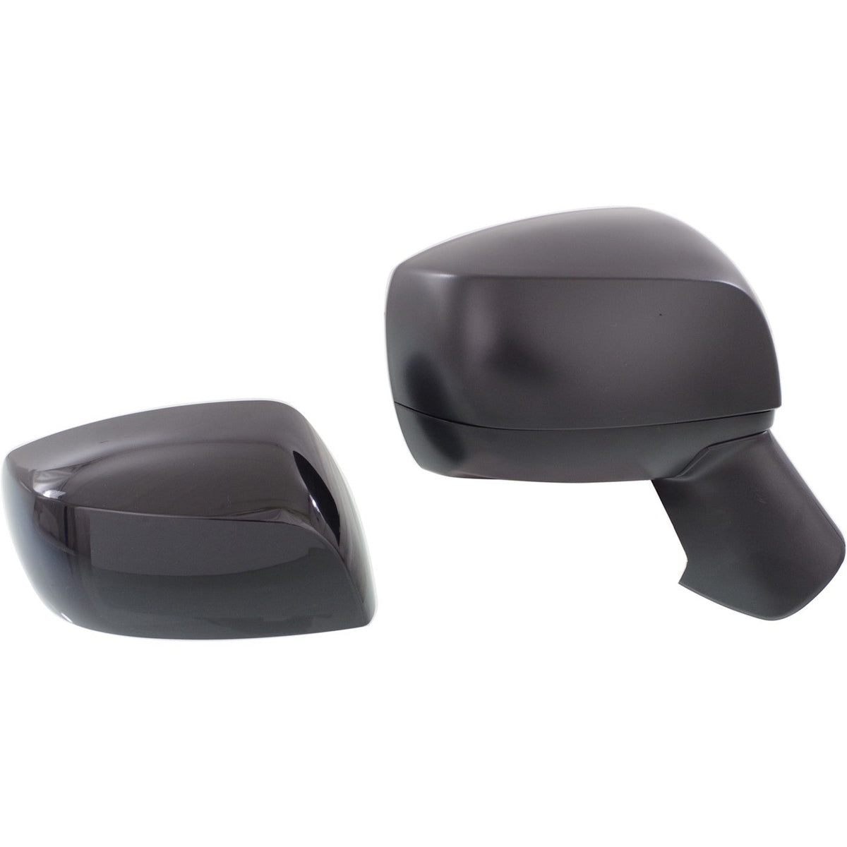 Heated Power Mirrors for Subaru Crosstrek XV 2013-2014, Textured Black