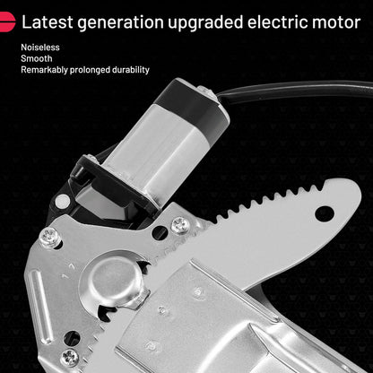 Window Regulator Assembly with Motor for Dodge Ram 1500 Front Left 1994-2001
