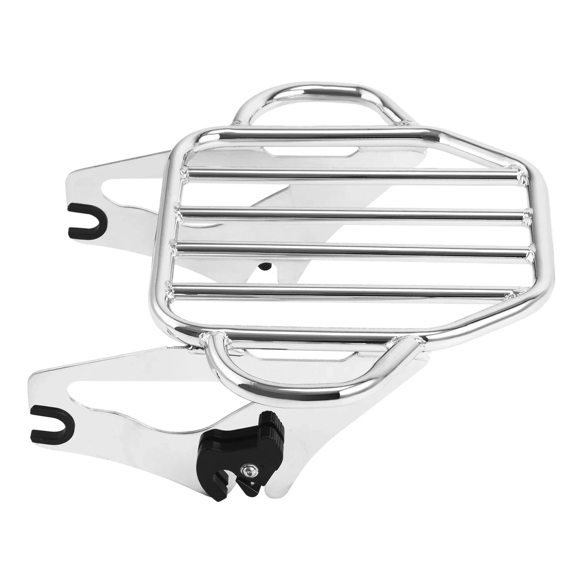 Detachable Chrome Luggage Rack for Harley Touring 2-Up 2009-2024