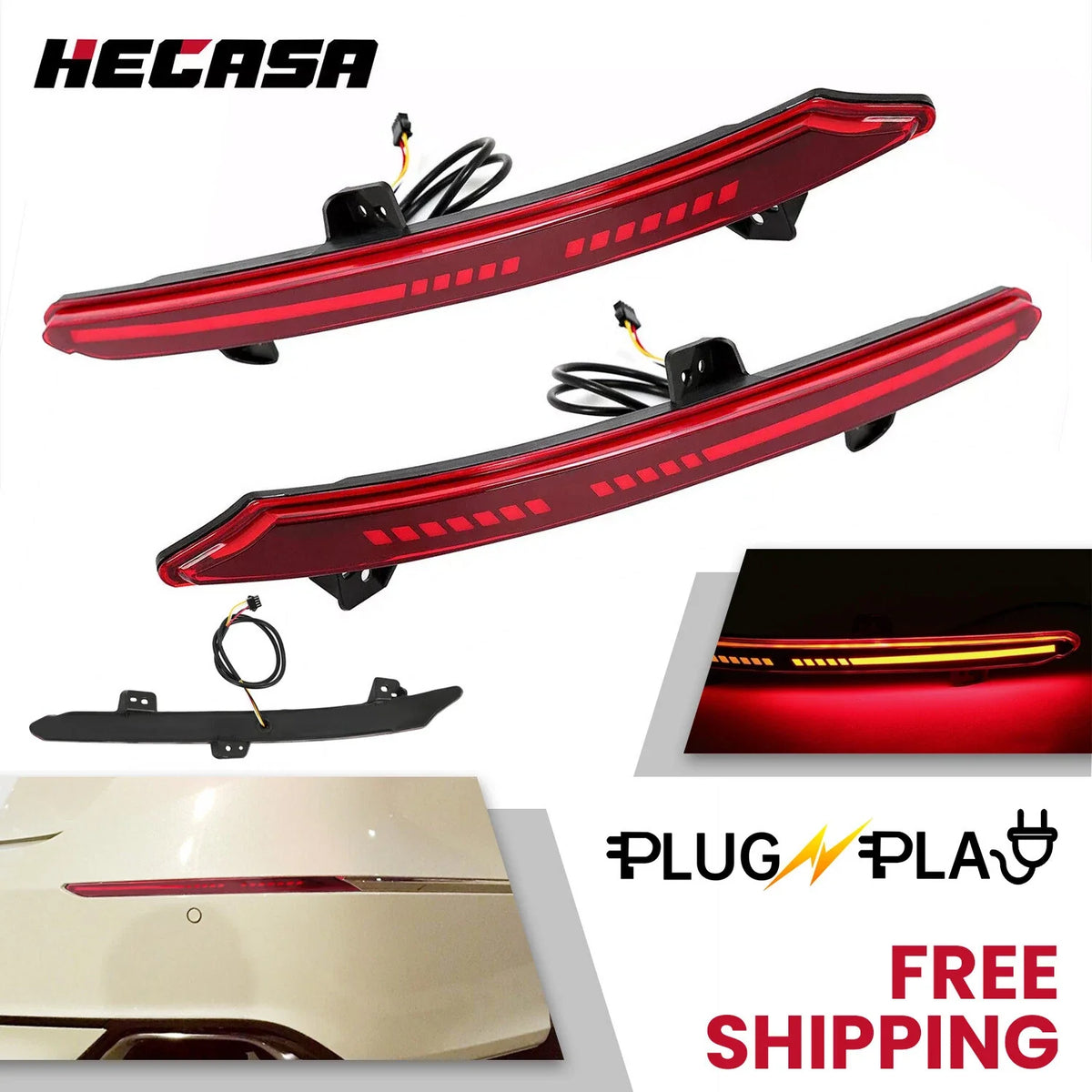LED Reflector Tail Light for 2018–2022 Honda Accord
