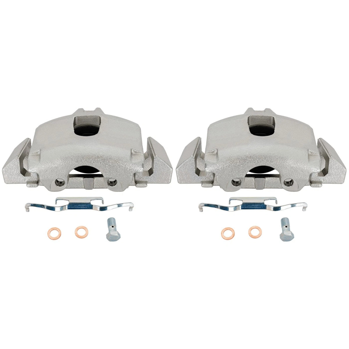 2X Front Brake Calipers for Dodge Caravan, Chrysler Town & Country (2008–2016)