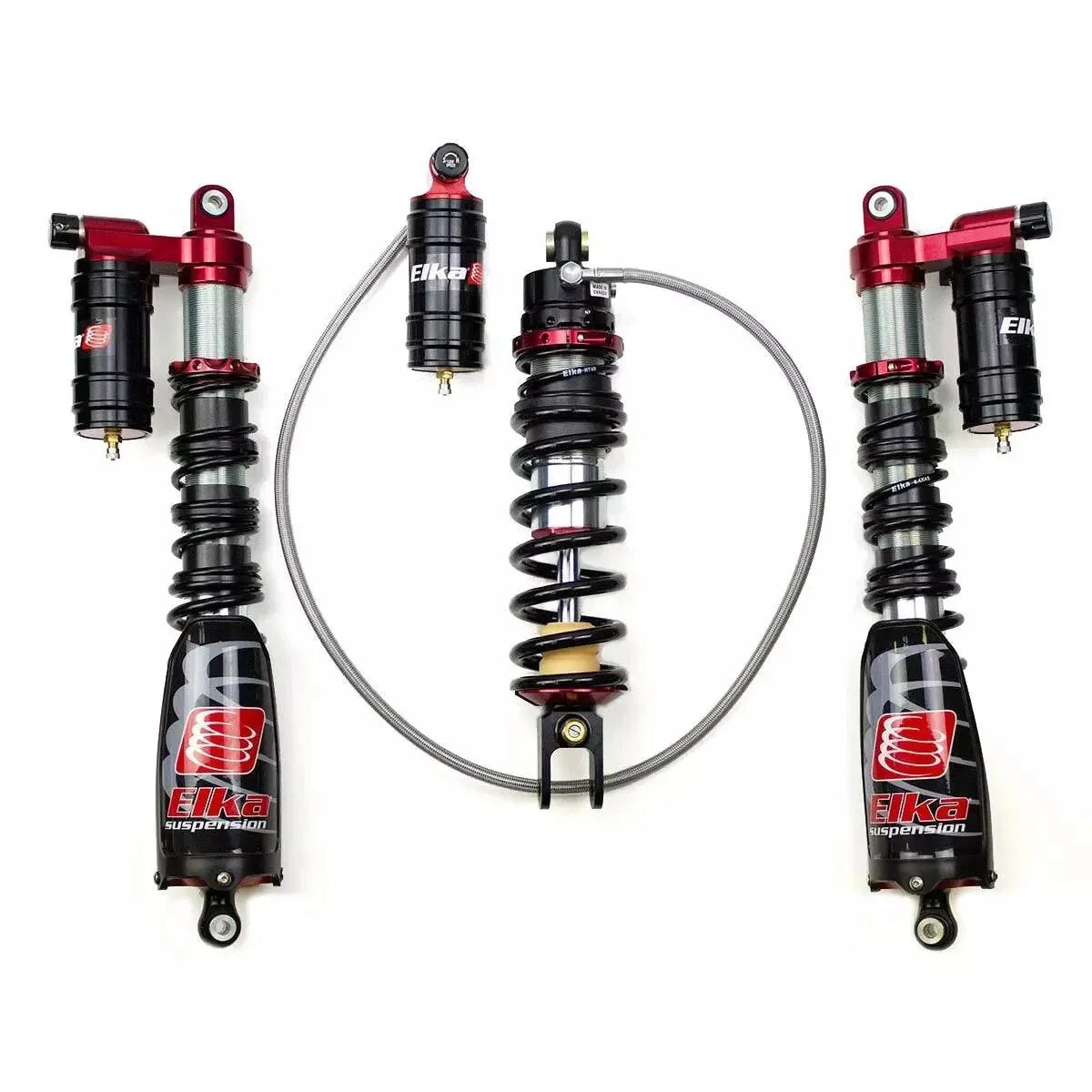 Lonestar DC-4 A-Arms + Elka Legacy Plus Shocks for KFX450R (2008–2013)