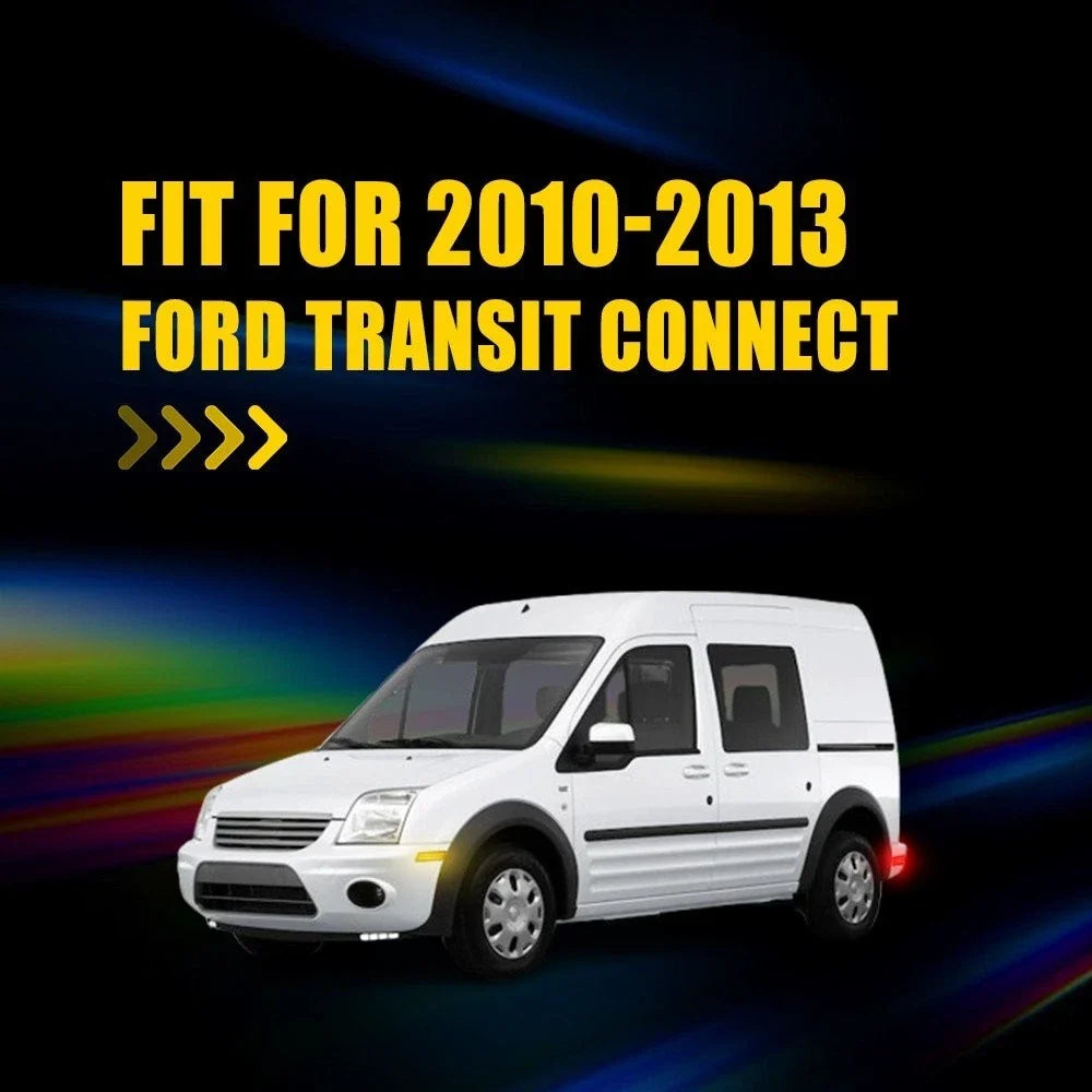 Smoke LED Bumper Side Marker Lights for Ford Transit Connect (2010–2013)