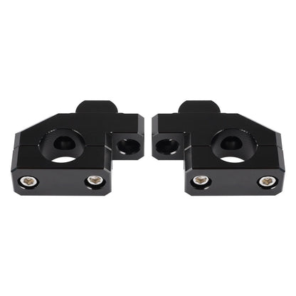20mm Black Offset Handlebar Risers for KTM 390 790 890 1290 (2019–2024)