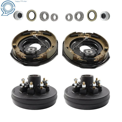 12"x2" Electric Brake Trailer Hub Drum Kit 7000 lb (8 on 6.5")