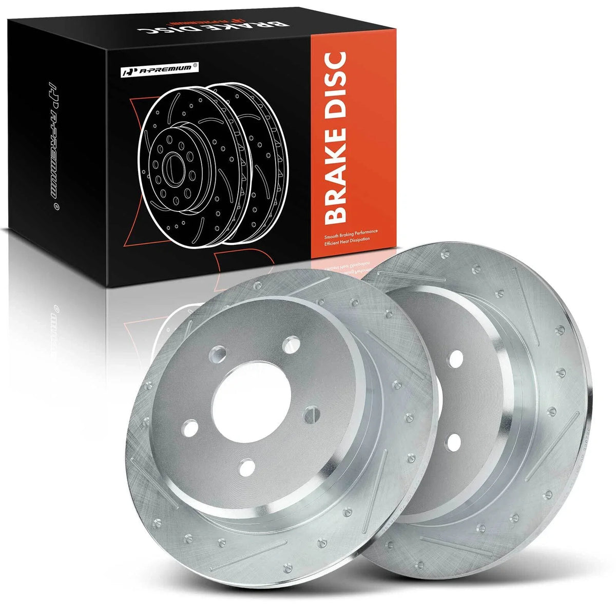 Rear Drilled Brake Rotors for Ford Explorer Ranger (1995–2001)
