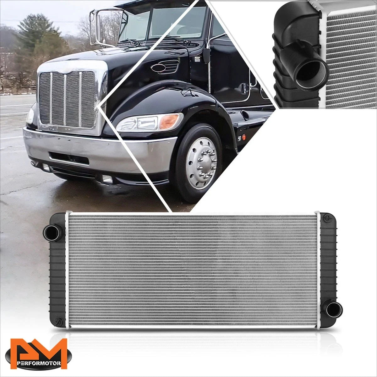 Cooling Radiator 2-Row OE Style for Peterbilt 330/335 2003-2007