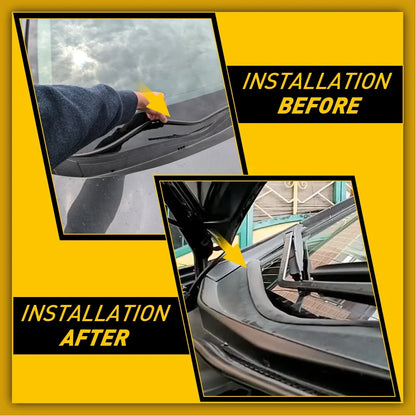 Car Windshield Panel Rubber Seal Trim Moulding Strip 1.8M RHD
