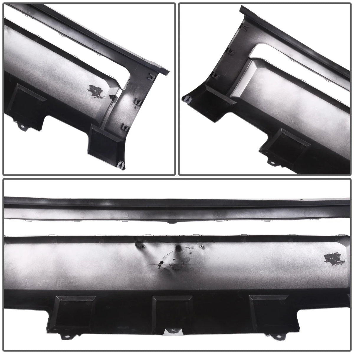 Front Bumper Cover - Black Polypropylene for 2014–2021 Toyota Tundra